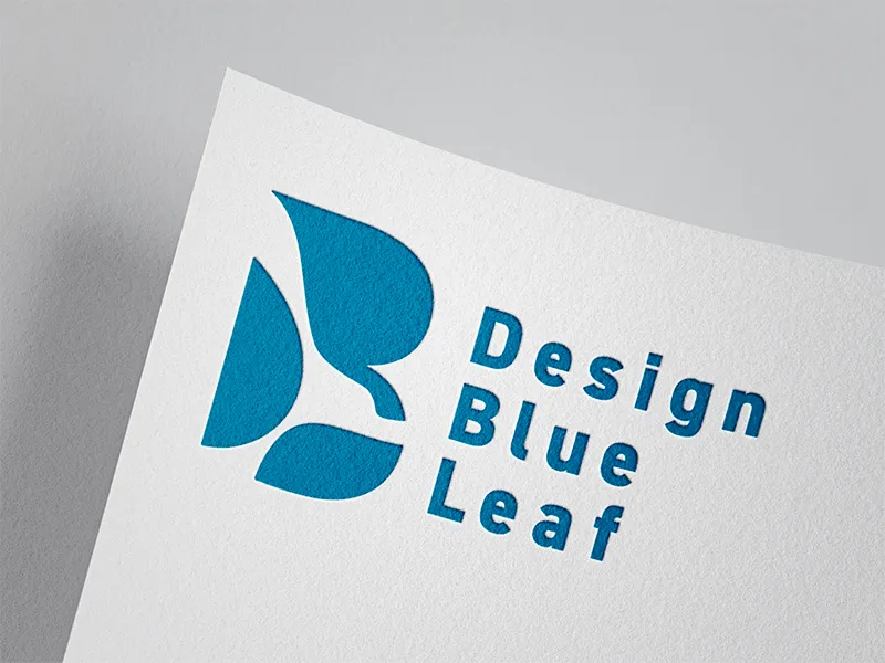 デザイナーBlue Leafロゴ